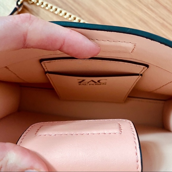 ZAC Zac Posen Bellini Earthette Satchel EUC - Picture 7 of 11